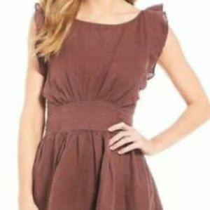 Free People Erin Ruffle dress
